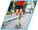 Person running