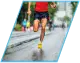 Person running
