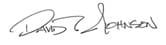 dave johnson signature