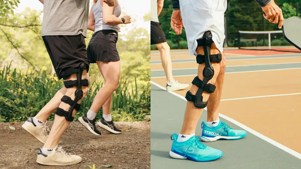 Ascender worn during running and pickleball game